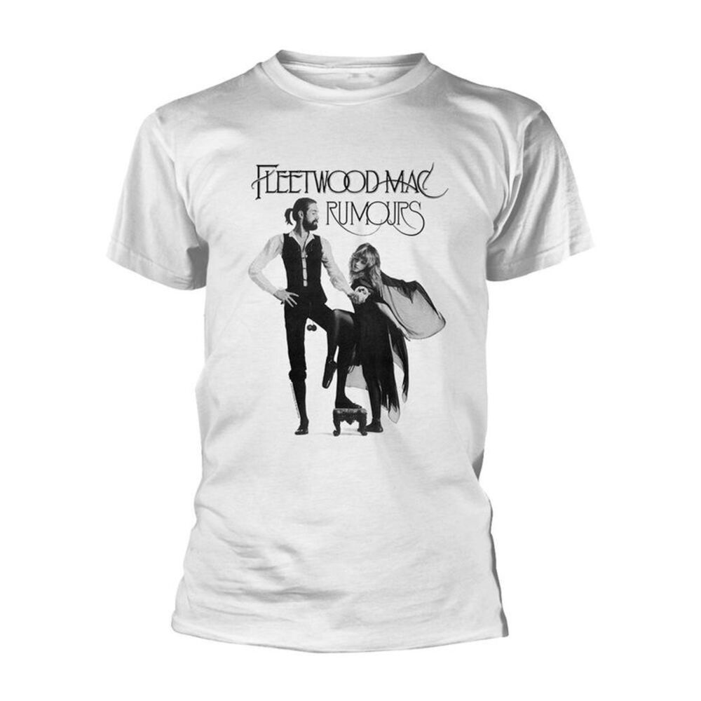 Fleetwood Mac Unisex Adult Rumours T-Shirt / White